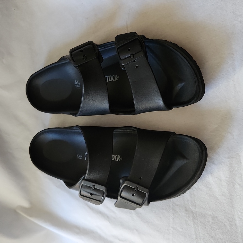 Birkenstock Rubber Double Strap Sandals